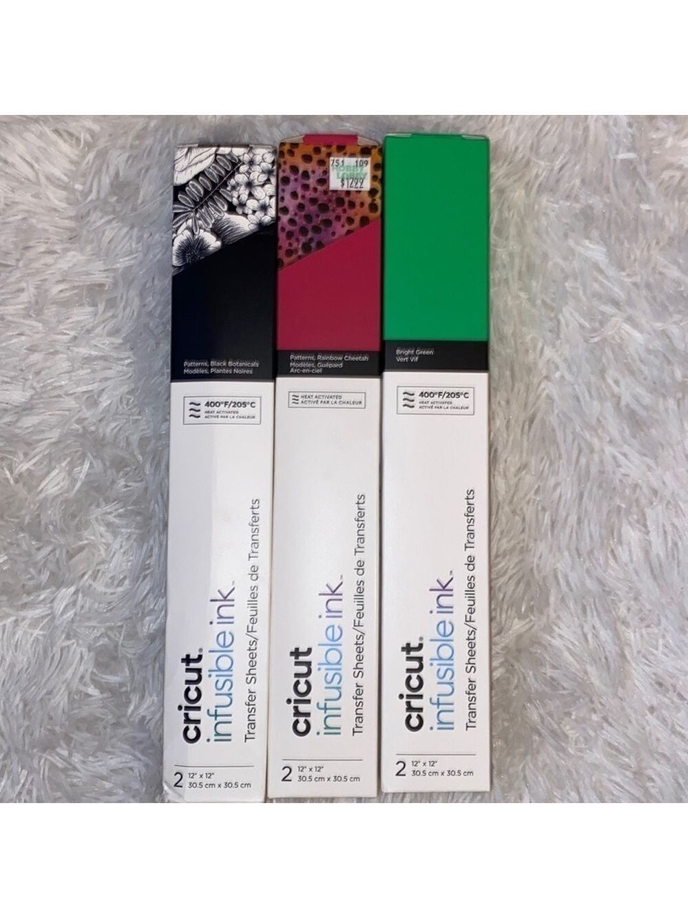 NWT Cricut bundle of 3 infusible ink